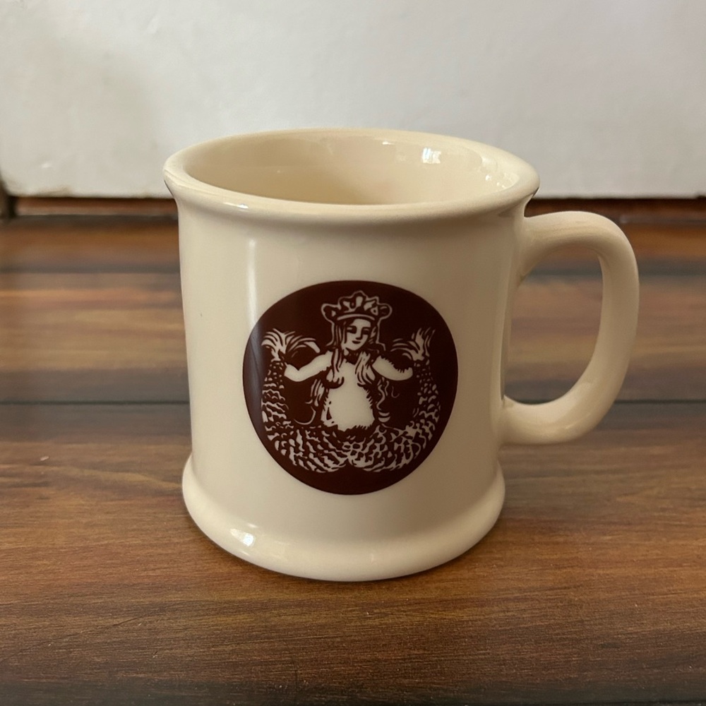 Starbucks “The First Store” Cream Mug with Original Mermaid Design USA Made